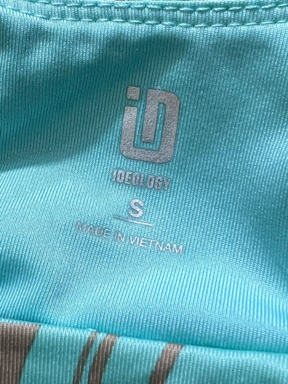 Ideology tennis Dress Ice Mint Brown Print Built-In jumper romper Shorts small‎ - Picture 11 of 12